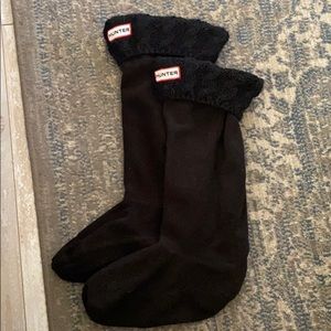 HUNTER Half Cardigan Boot Socks